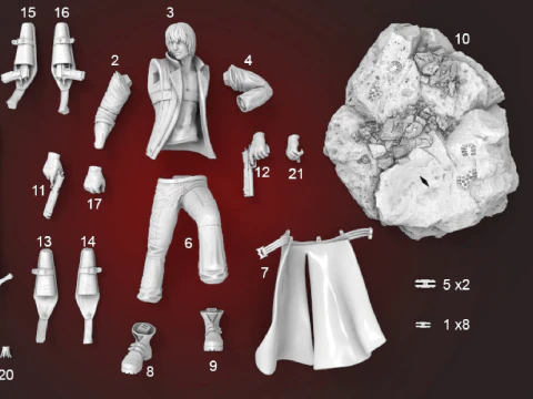 David May Cry Ready To Print 3D Print Model