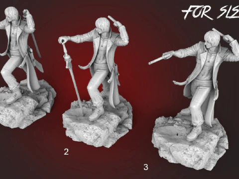 David May Cry Ready To Print 3D Print Model