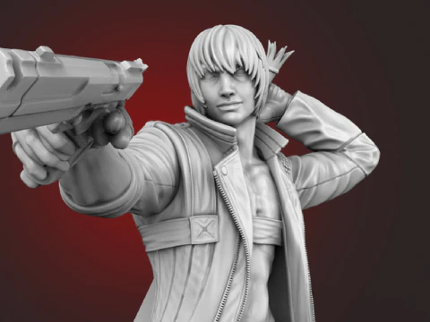 David May Cry Ready To Print 3D Print Model