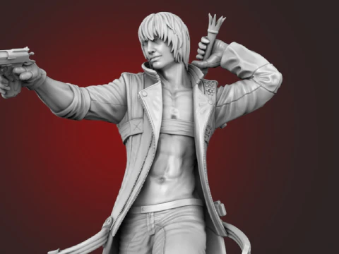 David May Cry Ready To Print 3D Print Model