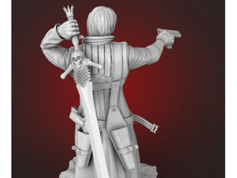 David May Cry Ready To Print 3D Print Model