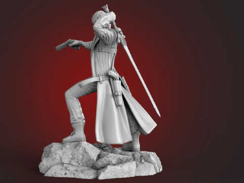 David May Cry Ready To Print 3D Print Model