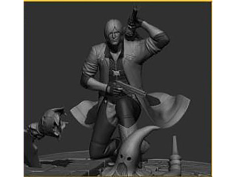 Dante DMC Washed Ready To Print 3D-printmodel