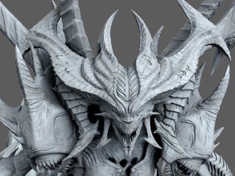 Diablo Prime Ready To Print 3D Print Model