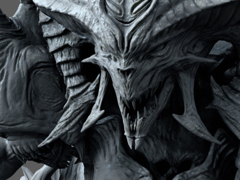 Diablo Prime Ready To Print 3D Print Model