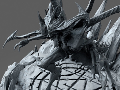 Diablo Prime Ready To Print 3D Print Model