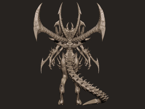 Diablo Prime Ready To Print 3D Print Model