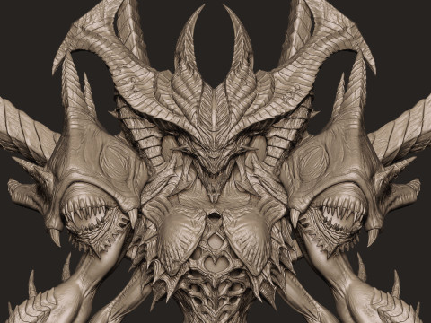 Diablo Prime Ready To Print 3D Print Model