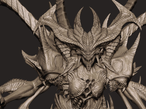 Diablo Prime Ready To Print 3D Print Model
