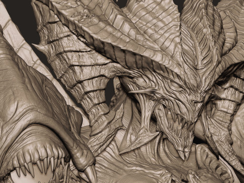 Diablo Prime Ready To Print 3D Print Model