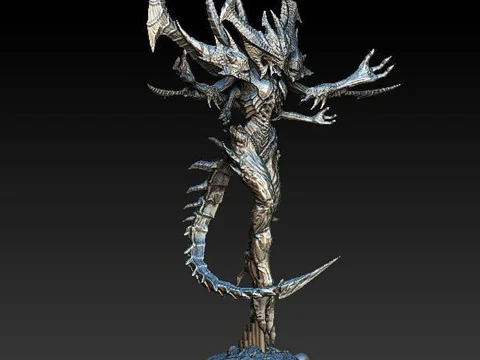 Diablo Statue Ready To Print 3D Print Model