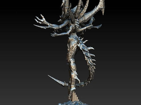 Diablo Statue Ready To Print 3D-printmodel