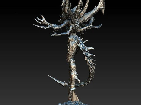 Diablo Statue Ready To Print 3D Print Model