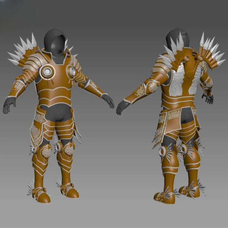 Do3d Tyreal Complete Ready To Print 3D Print Model .c4d .max .obj .3ds .fbx .stl .blend 