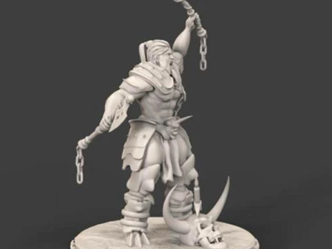 Barbarian 3D Print Model