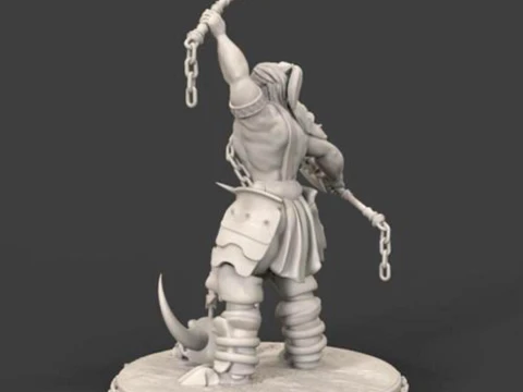 Barbarian 3D Print Model