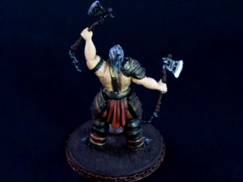 Barbarian 3D Print Model