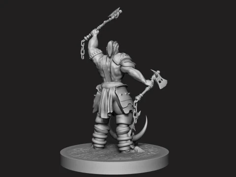 Barbarian Ready To Print 3D Print Model