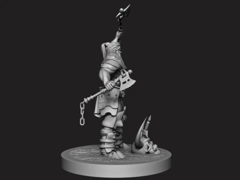 Barbarian Ready To Print 3D Print Model