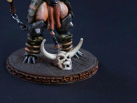 Barbarian Ready To Print Model Cetak 3D