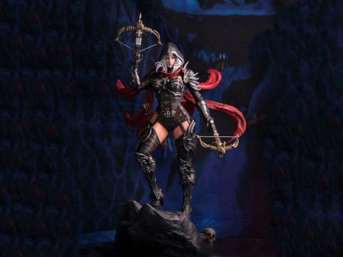 Demon Hunter 3D Figuries Ready To Print 3Dプリントモデル