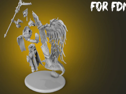 Imperius Diablo 3D Figuries Ready To Print 3D Print Model