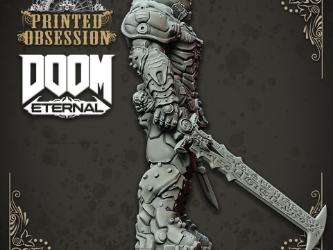Doom Eternal - Printed Obsession 3D Figuries Ready To Print 3Dプリントモデル