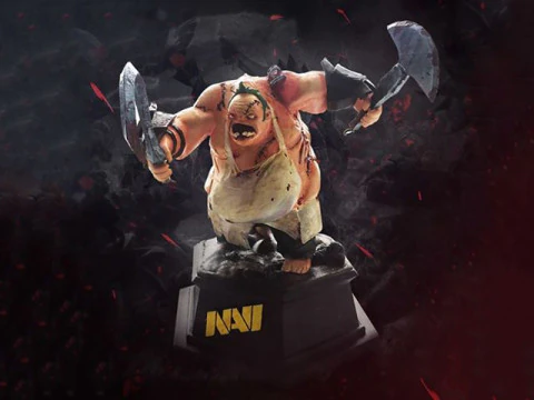 Pudge Trophy Dota-2 Figuras 3D prontas para imprimir Modelo de Impressão 3D