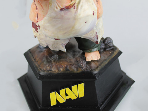 Pudge Trophy Dota-2 3D Figuries Ready To Print Model do druku 3D