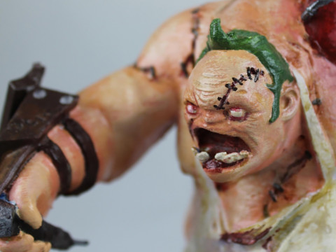 Pudge Trophy Dota-2 3D Figuries Ready To Print Model do druku 3D