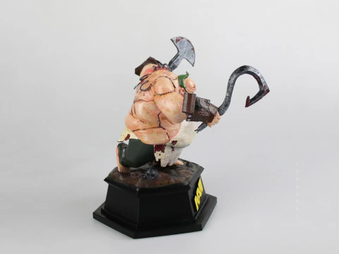 Pudge Trophy Dota-2 3D Figuries Ready To Print 3D Print Model