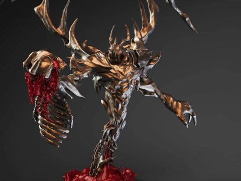 Figuras 3D de Shadow Fiend listas para imprimir Modelo de impresión 3D