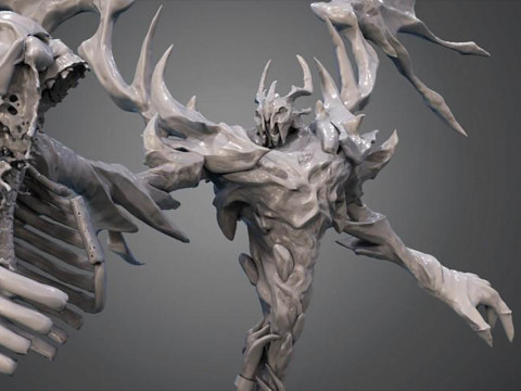 Shadow Fiend 3D Figuries Ready To Print 3D Print Model