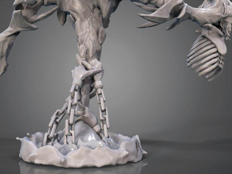 Shadow Fiend 3D Figuries Ready To Print 3D Print Model