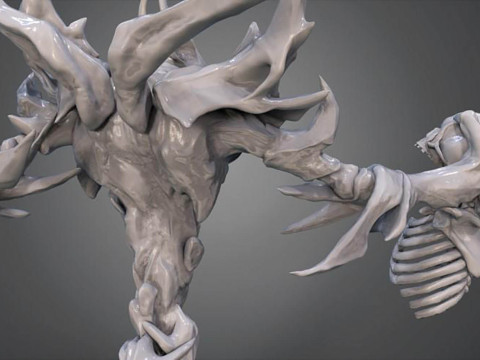 Shadow Fiend 3D Figuries Ready To Print 3D Print Model