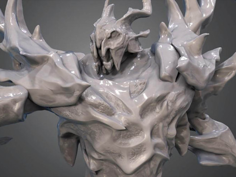 Shadow Fiend 3D Figuries Ready To Print 3D Print Model