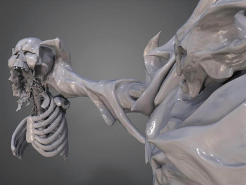 Shadow Fiend 3D Figuries Ready To Print 3D Print Model