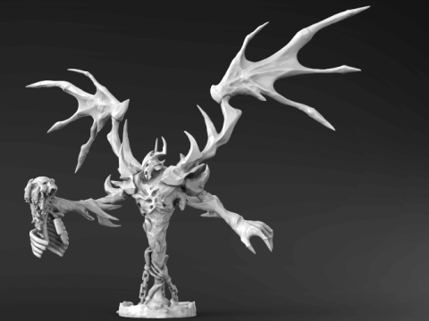 Shadow Fiend 3D Figuries Ready To Print 3D Print Model