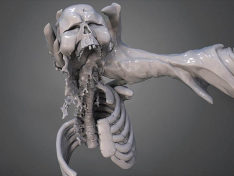Shadow Fiend 3D Figuries Ready To Print 3D Print Model