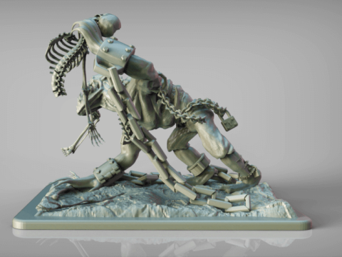 Dota2 Lifestealer 3D Figuries Ready To Print Model do druku 3D