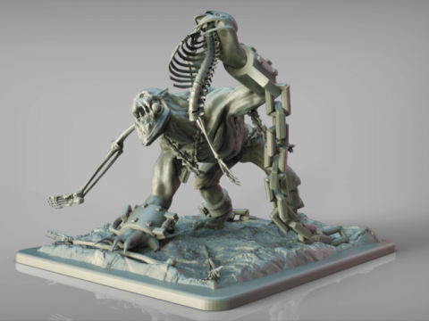 Dota2 Lifestealer 3D Figuries Ready To Print Model do druku 3D