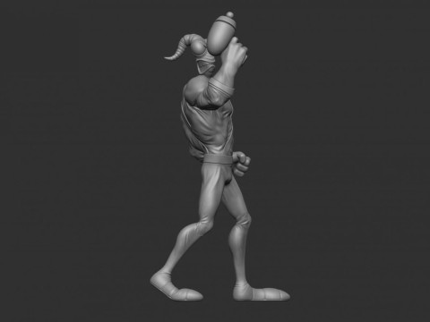 Earthworm Jim 3D Figuries Ready To Print 3D Print Model