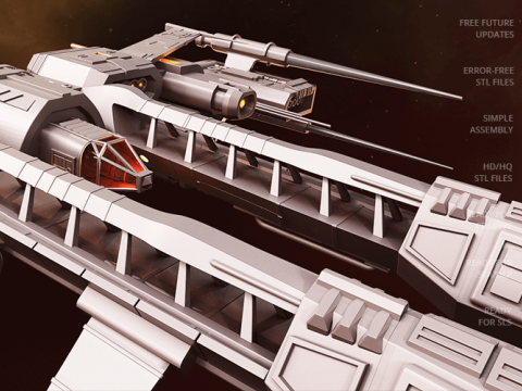 Eve Rifter 3D Figuries Ready To Print 3Dプリントモデル