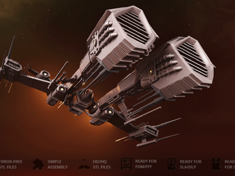 Eve Rifter 3D Figuries Ready To Print 3Dプリントモデル