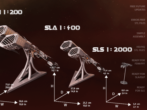 Eve Rifter 3D Figuries Ready To Print 3Dプリントモデル