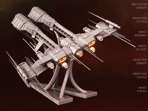 Eve Rifter 3D Figuries Ready To Print 3Dプリントモデル