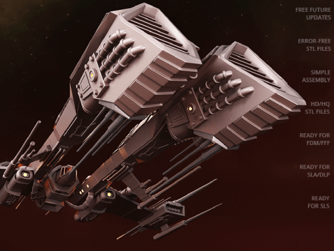 Eve Rifter 3D Figuries Ready To Print 3Dプリントモデル