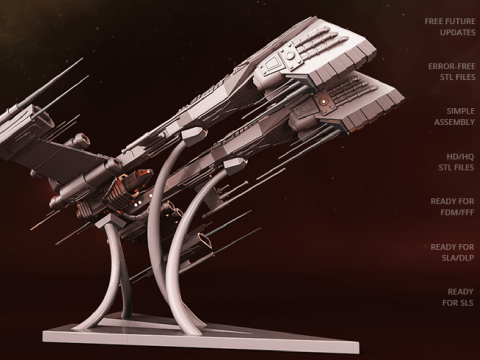 Eve Rifter 3D Figuries Ready To Print 3Dプリントモデル