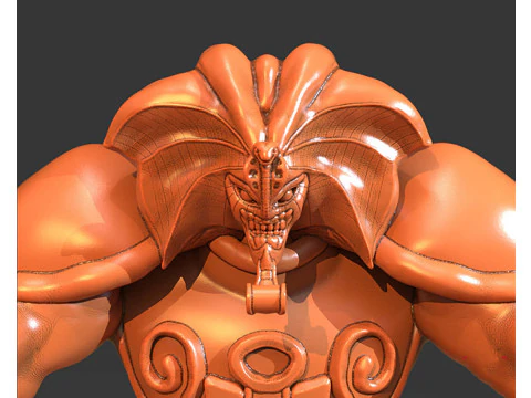 Exodia The Forbidden Separate Parts 3D Figuries Ready To Print 3D Print Model