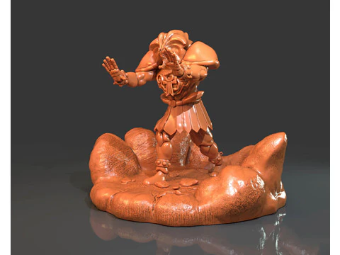Exodia The Forbidden Separate Parts 3D Figuries Ready To Print 3D Print Model